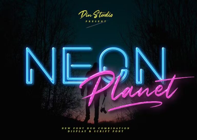 Best Neon Fonts Download