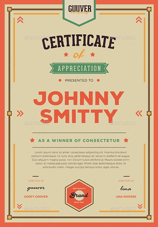 Certificate Template