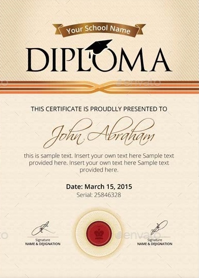 Certificate Template