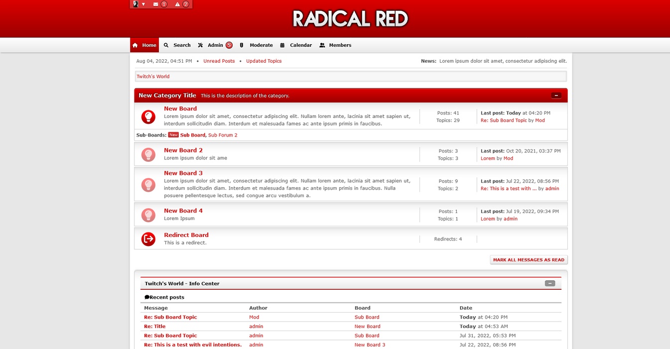 Radical Red