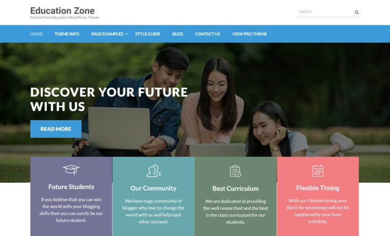 Free Education WordPress Themes