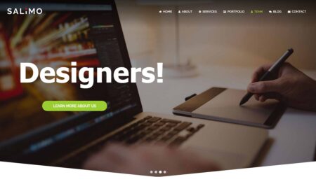 One Page Drupal Themes
