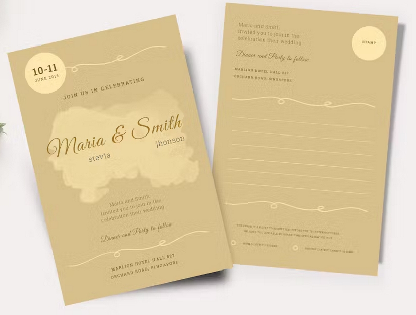 Wedding Invitation & RSVP Cards