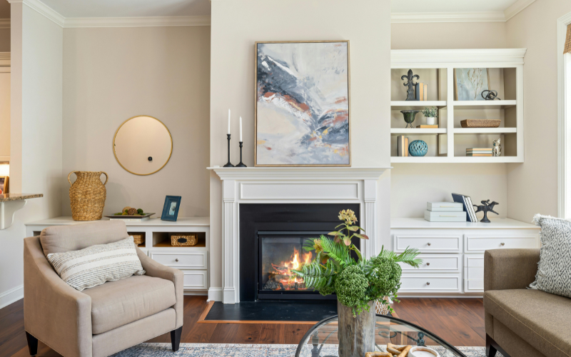 Pick soft and soothing colors