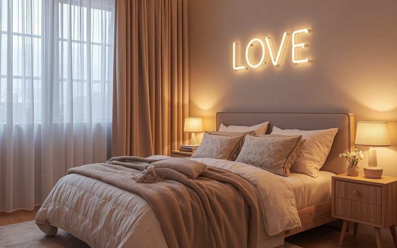 Adding Comfort Through Textures and Lighting